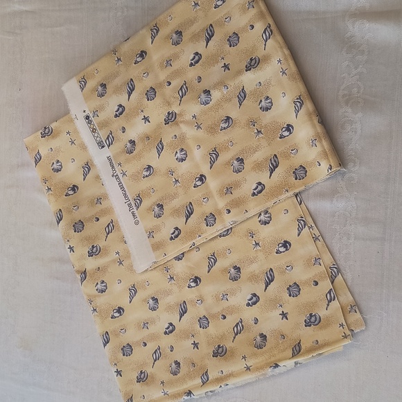 Longaberger Shell "Shoreline" Fabric - Picture 10 of 10